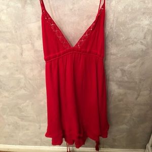 Forever 21 Red Shirt/ Dress